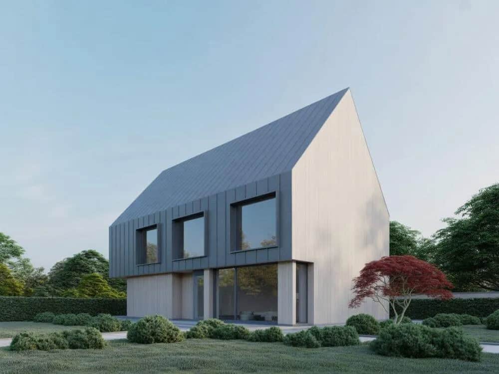 Jakie elewacje najlepiej pasują do grafitowego dachu? Sprawdź!